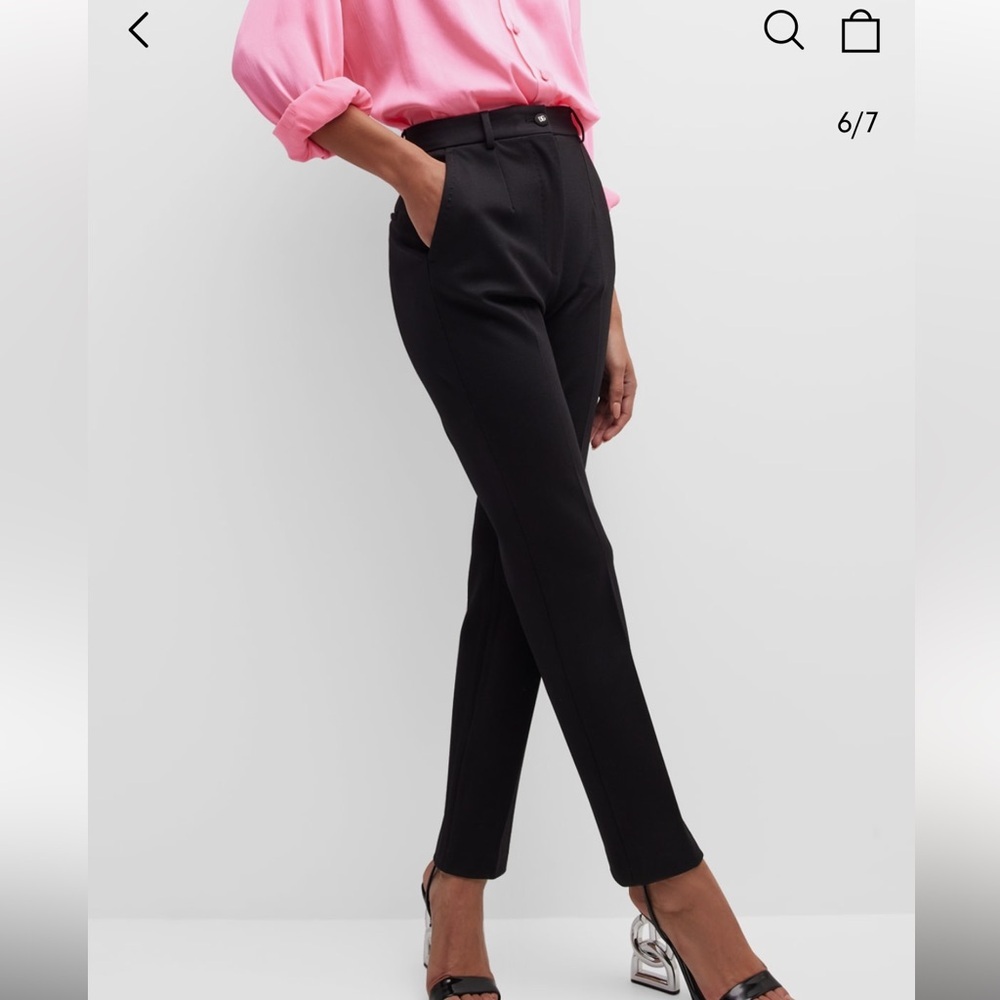 NWT Dolce&Gabbana Straight-Leg Pants AUTHENTIC